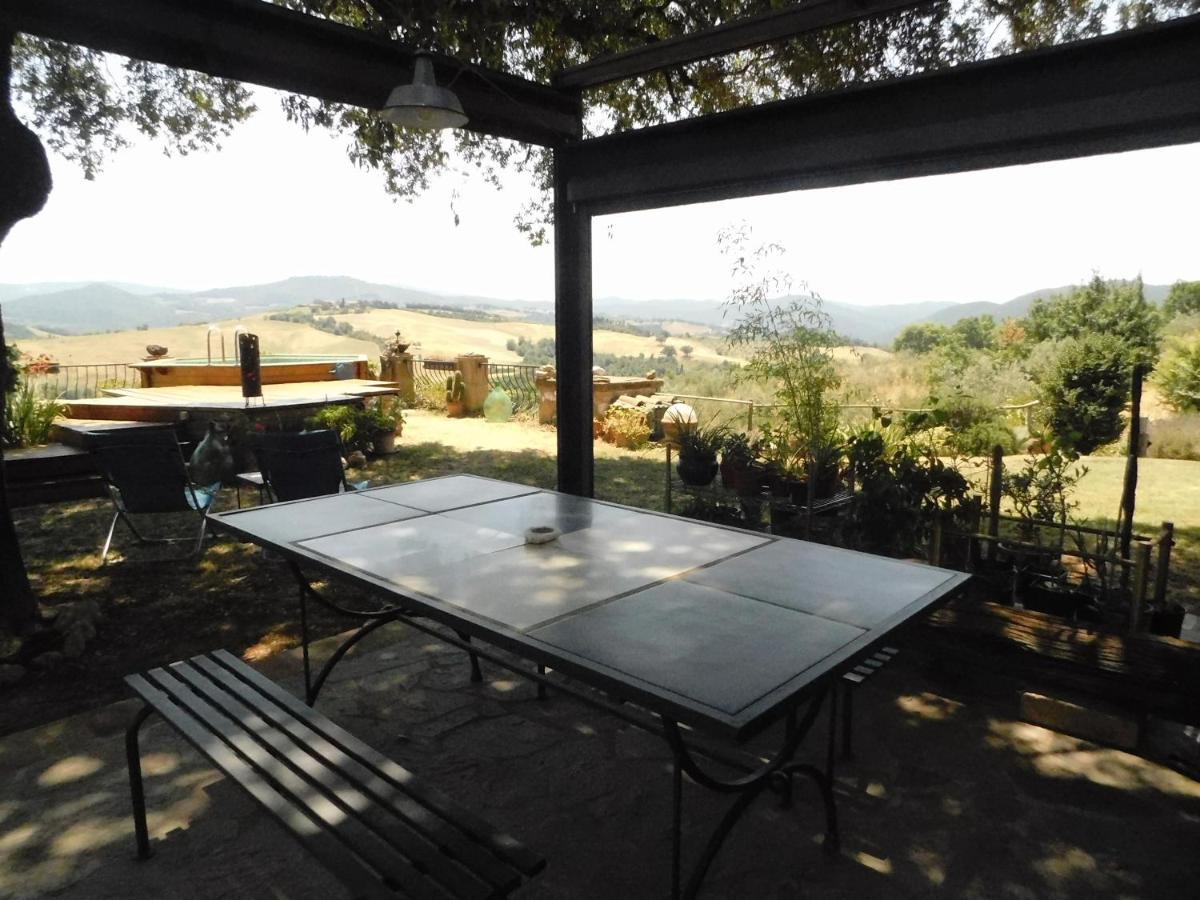Agri-Bio Podere Santa Palmira Pomarance Exteriör bild